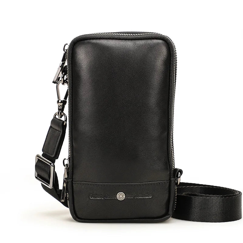 Men’s Leather Crossbody Bag