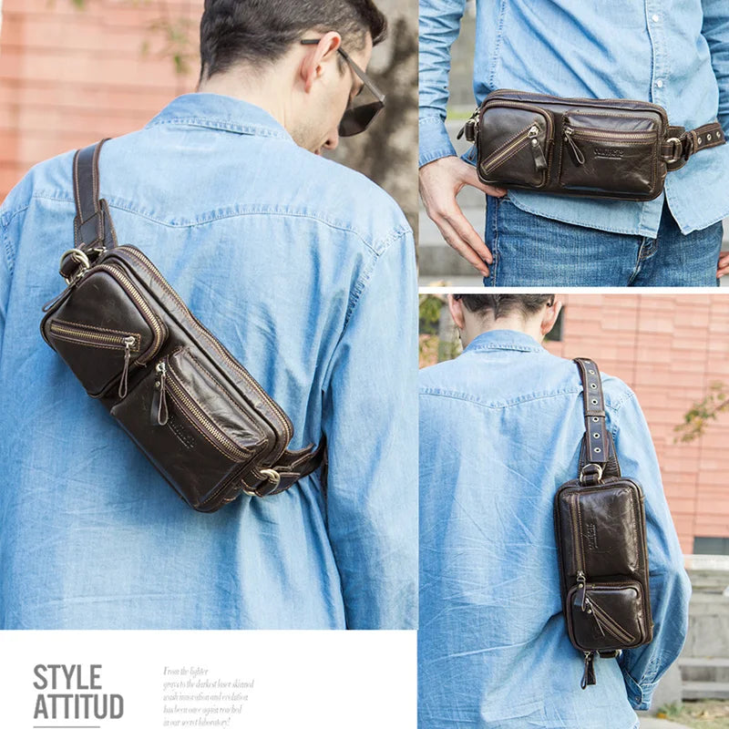 Sovereign Leather Waist Bag