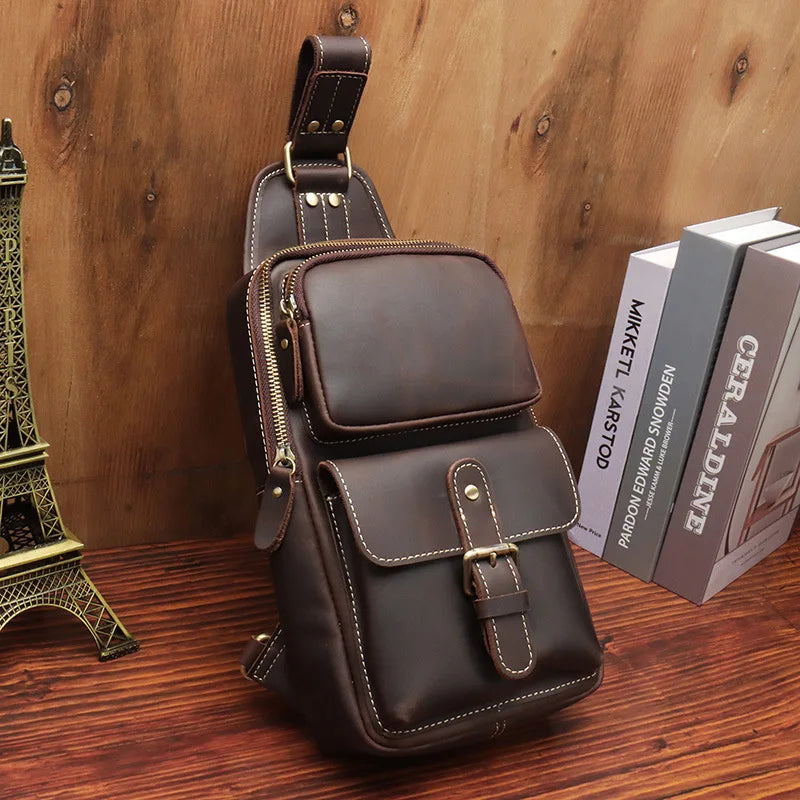 Leather Crossbody Bag Voga
