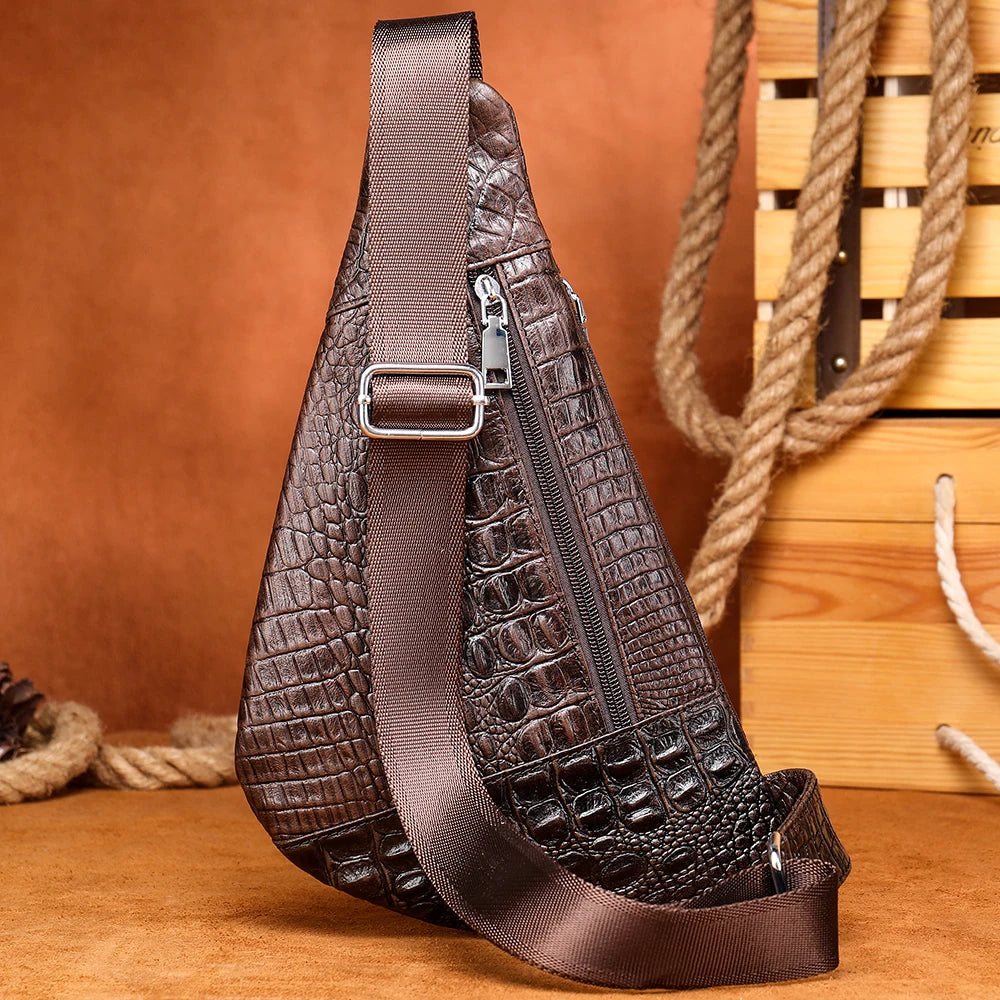 Leather Crossbody Bag Raptor