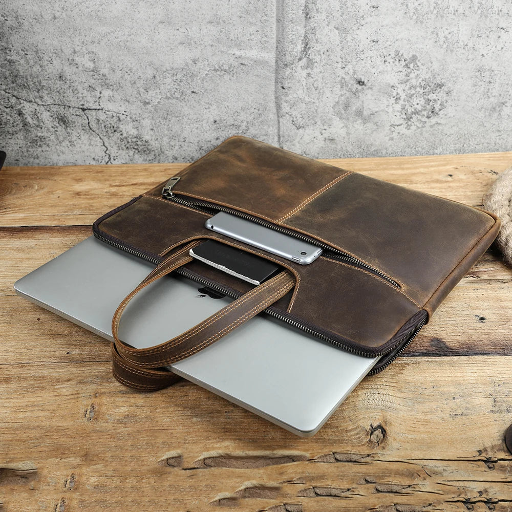 Executive Leather Brief