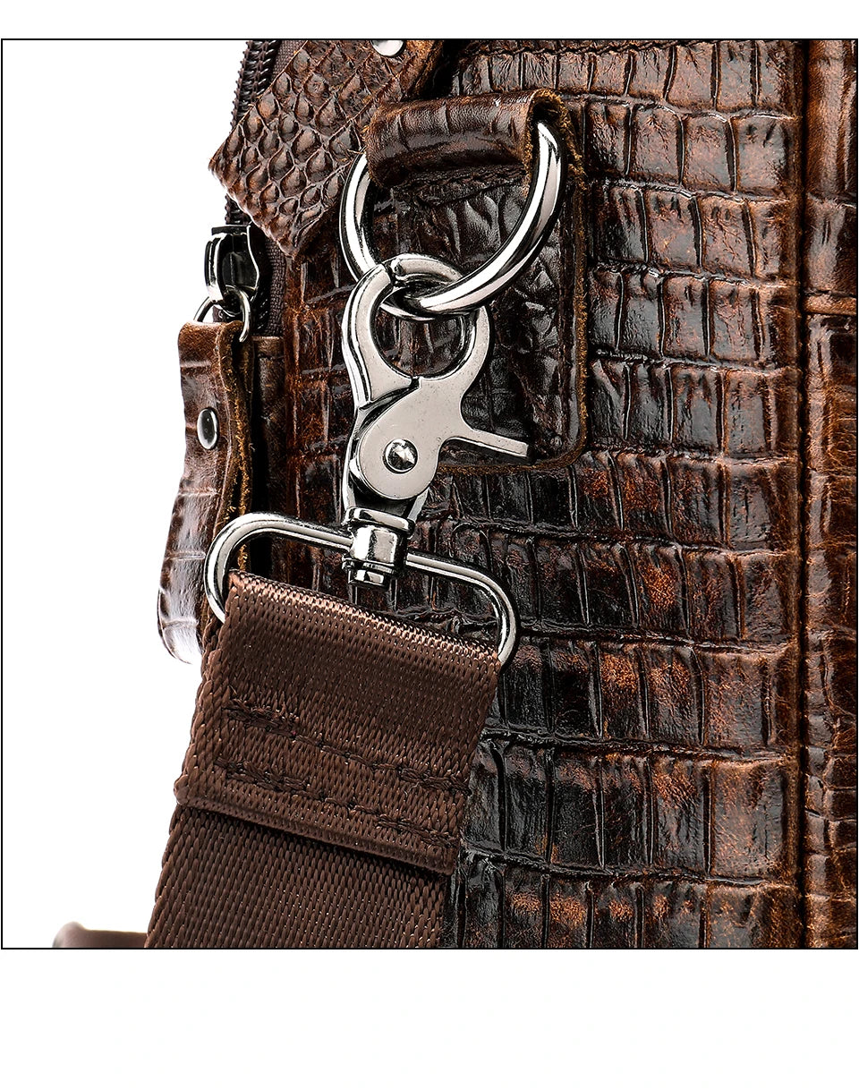 Croco Briefcase