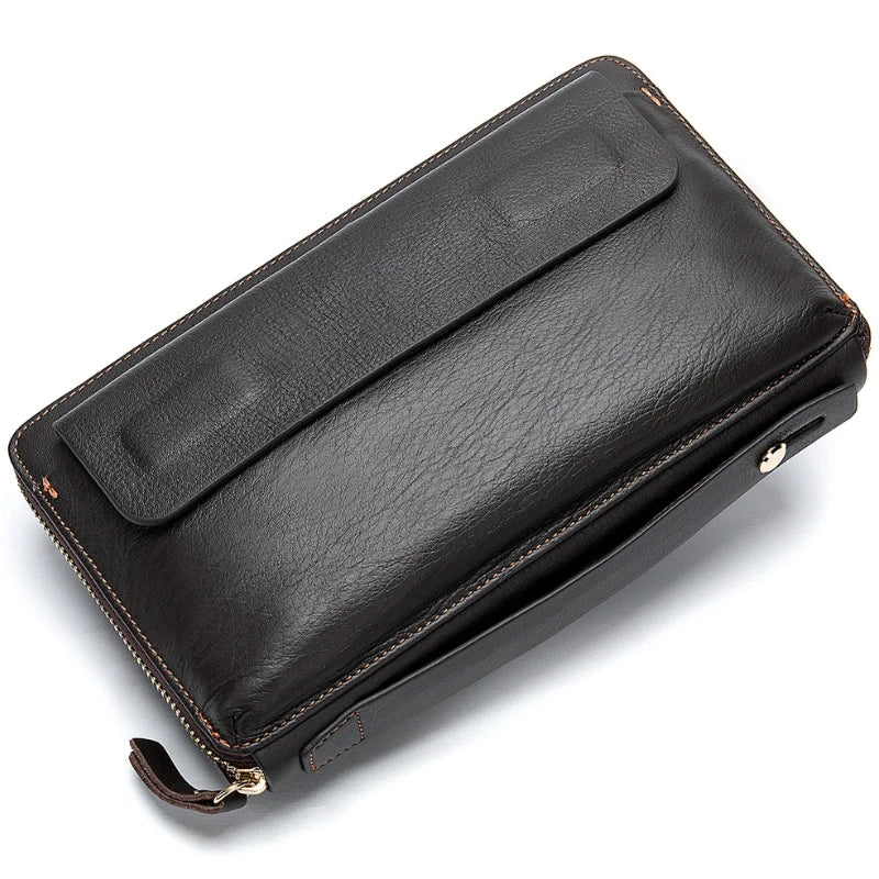 long wallet leather business