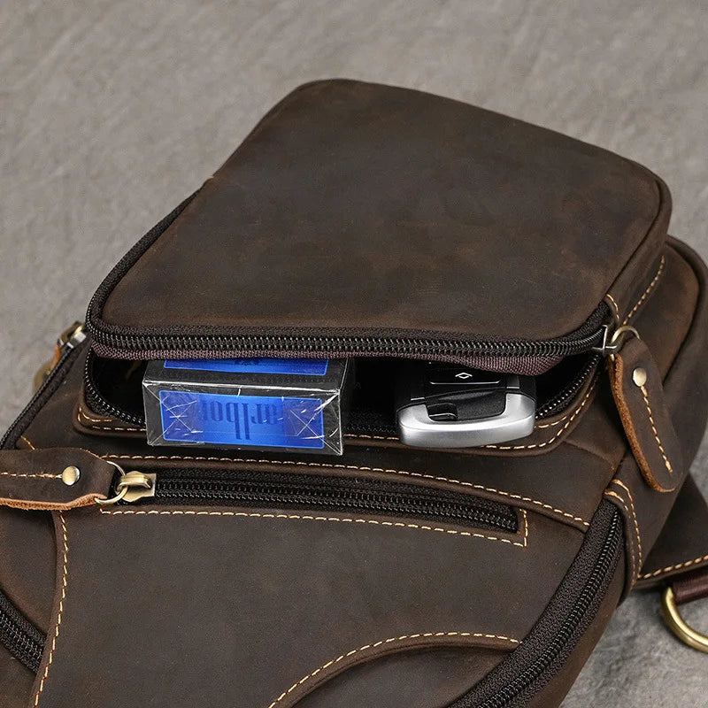 Leather Crossbody Bag Voga