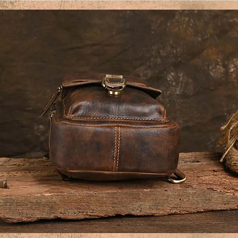 Leather Crossbody Bag Vintage