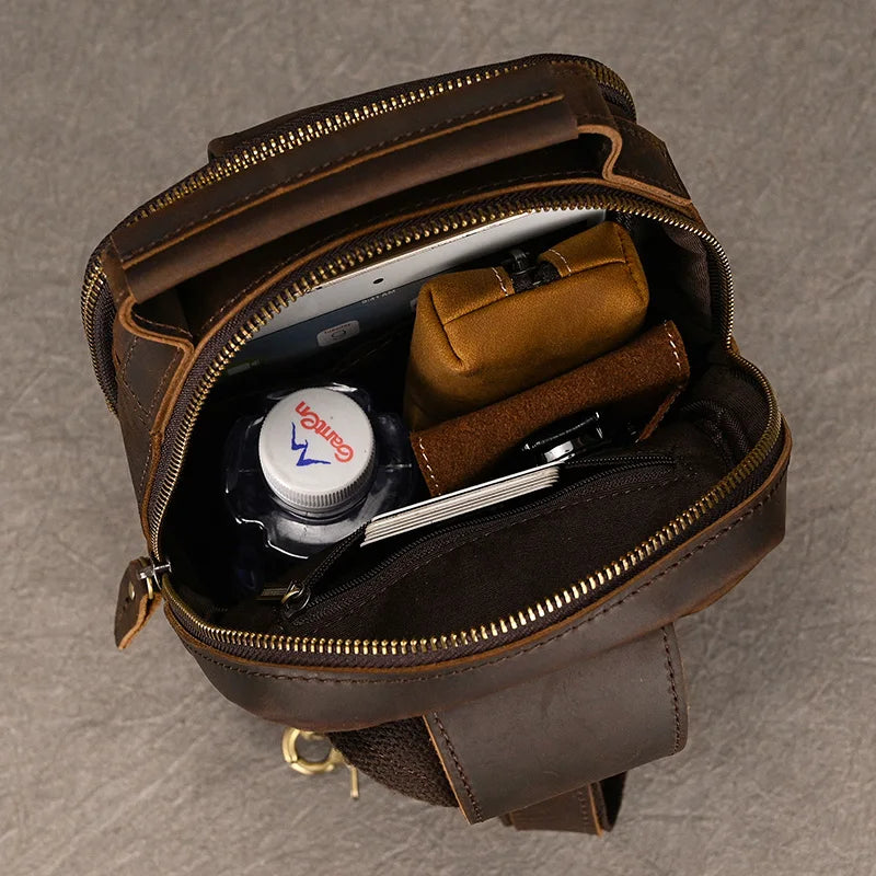 Luxury Male Chest Bags