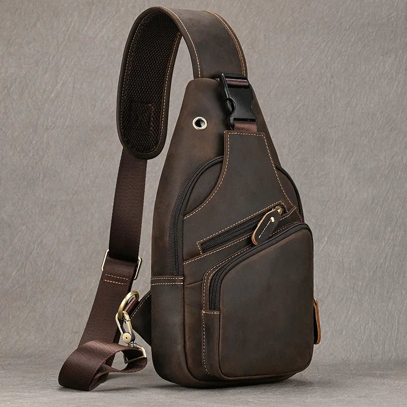Leather Crossbody Bag Voga