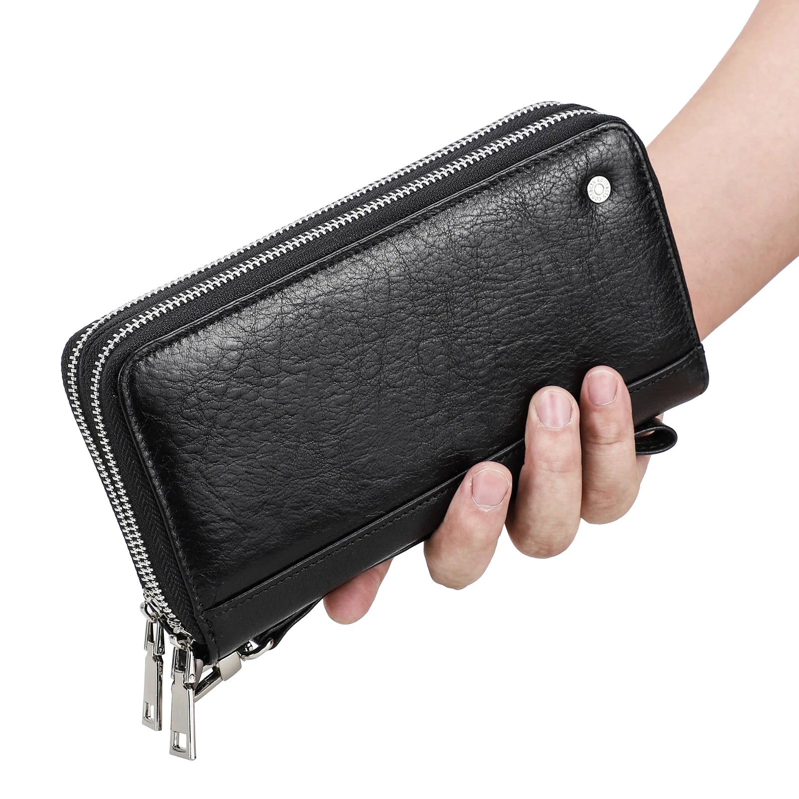 Leather Clutch Wallet