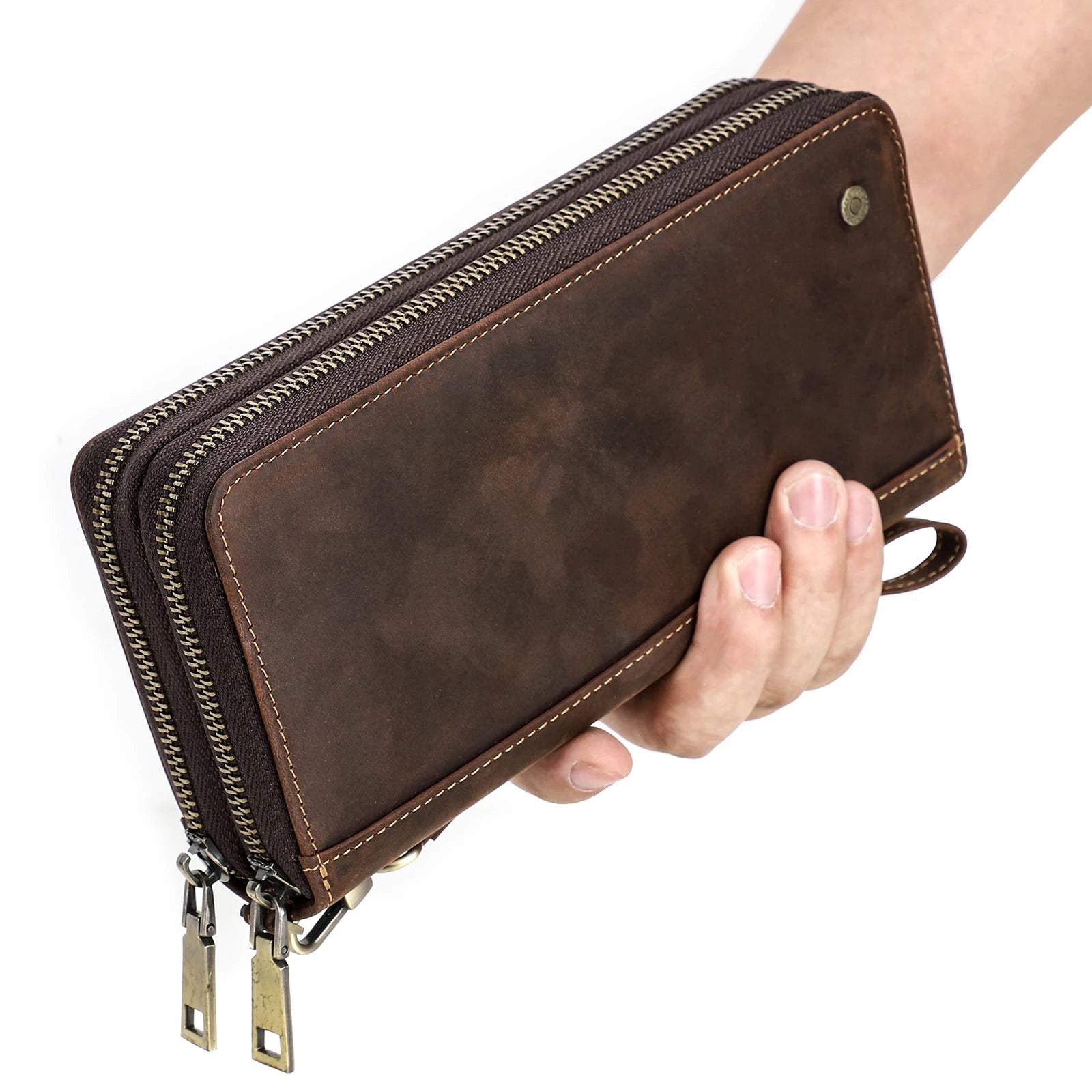 Leather Clutch Wallet