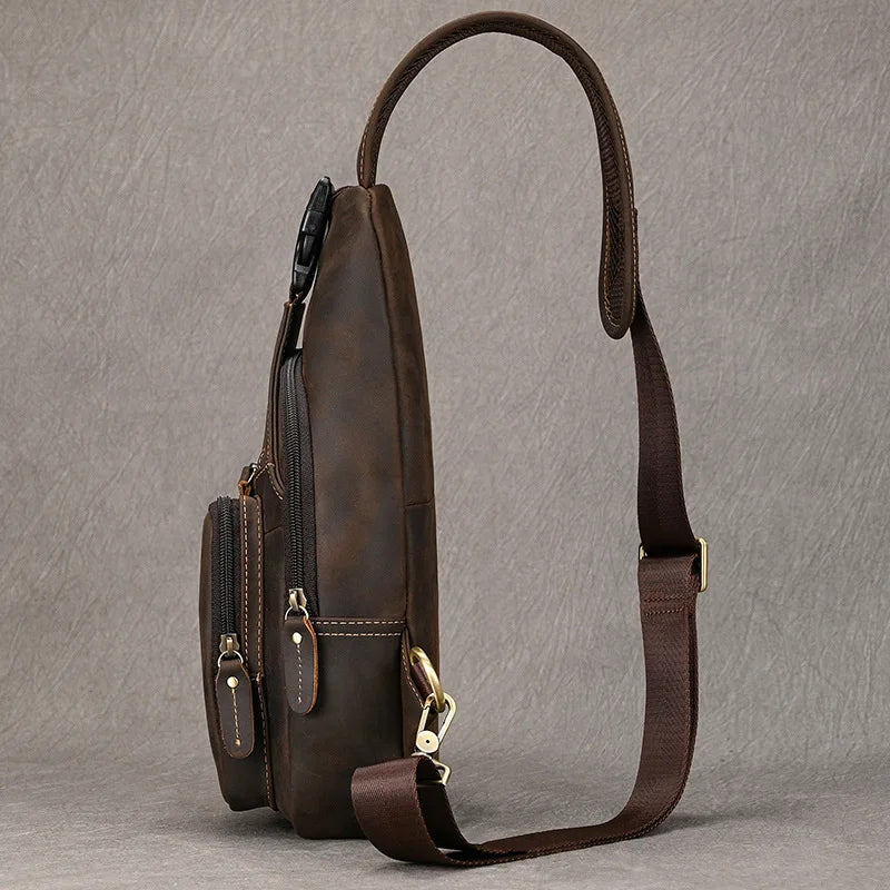 Leather Crossbody Bag Voga