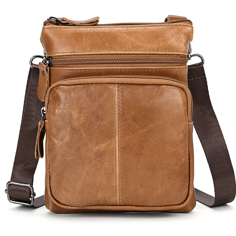 Leather Shoulder Bag Real