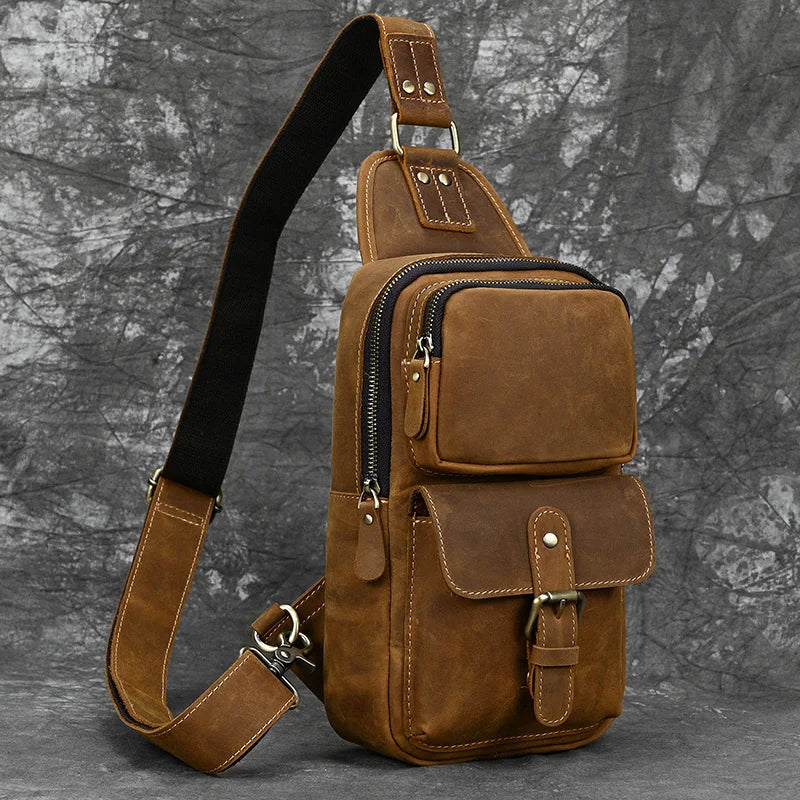 Leather Crossbody Bag Voga