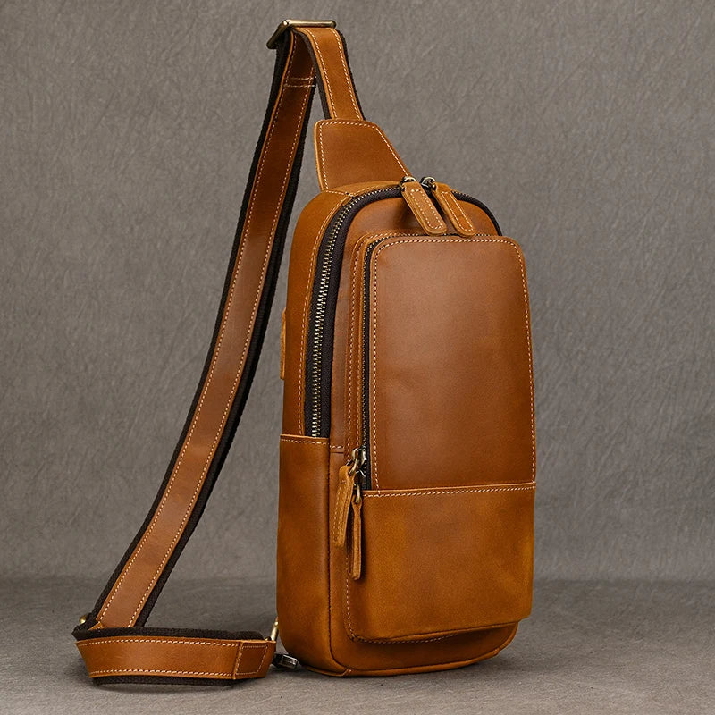 Leather Crossbody Bag Voga
