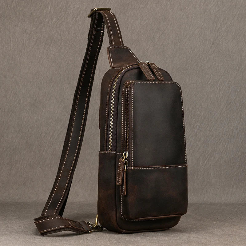 Leather Crossbody Bag Voga