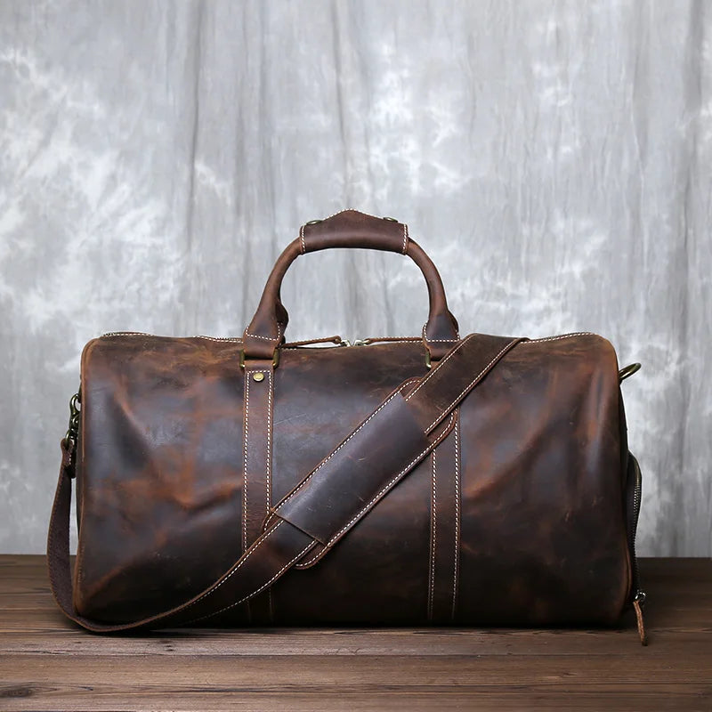 Leather Suitcase Texas