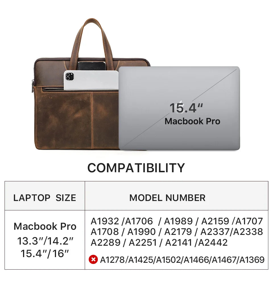 Executive Leather Brief