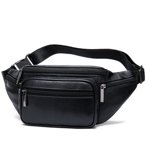 Raven Leather Waist Bag