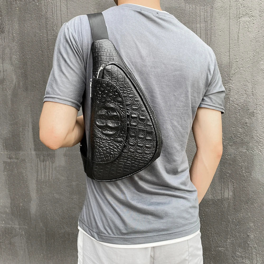 Leather Crossbody Bag Raptor