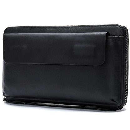 Leather Wallets Long Business