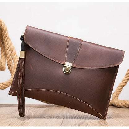 Leather Wallets Atlas Clutch