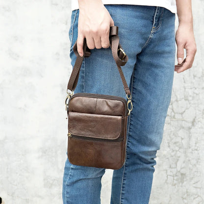 Leather Shoulder Bag Odin