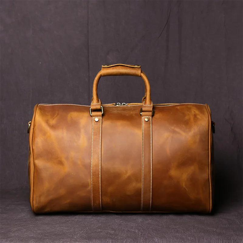 Leather Travel Crossbody Bag