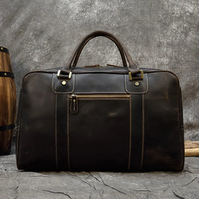 Genuine Leather Travel Duffel