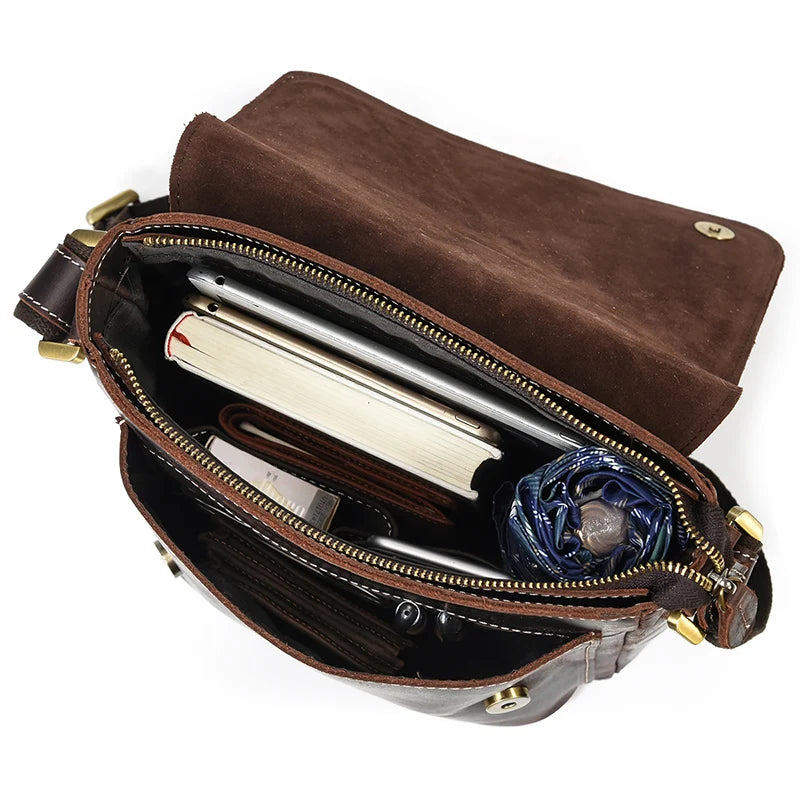 Leather Shoulder Bag Nomad
