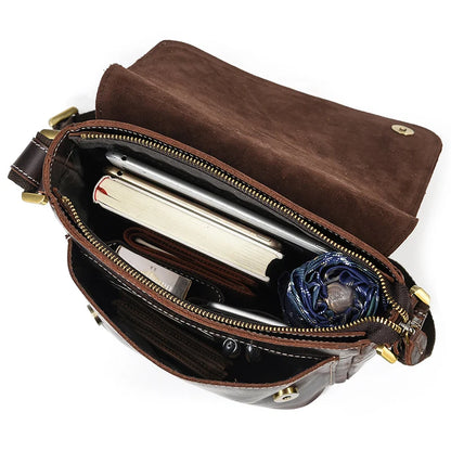 Leather Shoulder Bag Nomad