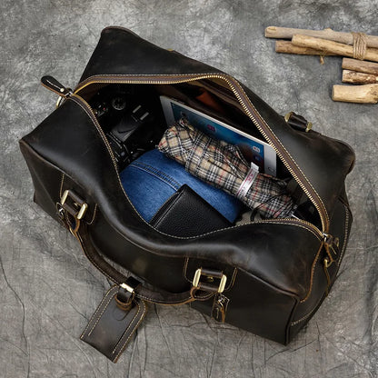 Leather Suitcase Boreal