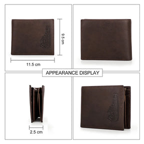 Men’s Bifold Wallet with RFID Protection