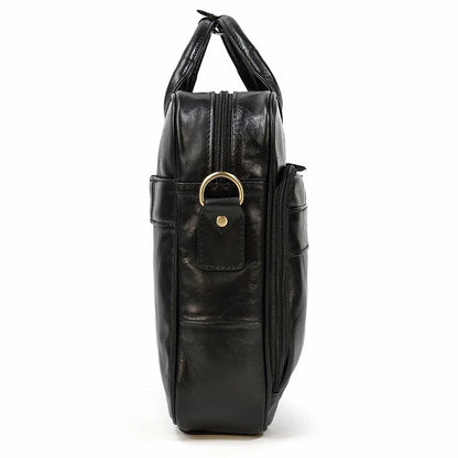 Leather Men Briefcase Vintage Business