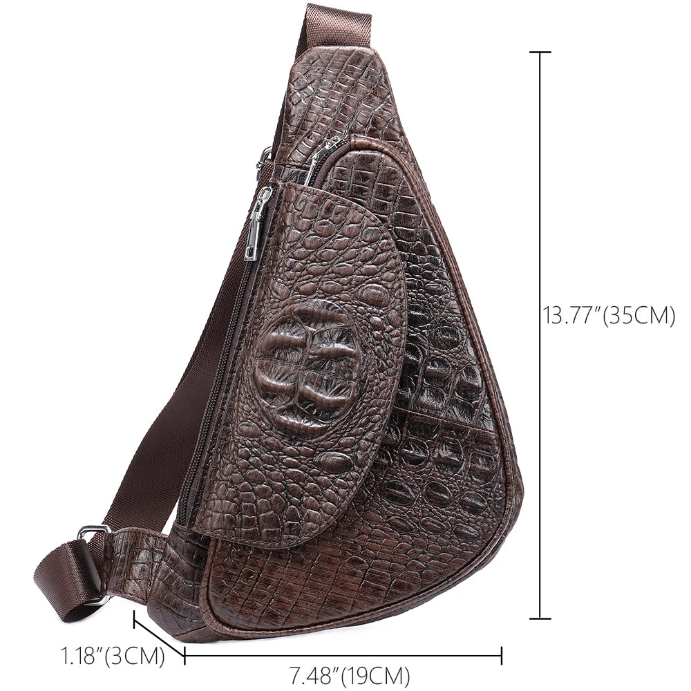 Leather Crossbody Bag Raptor