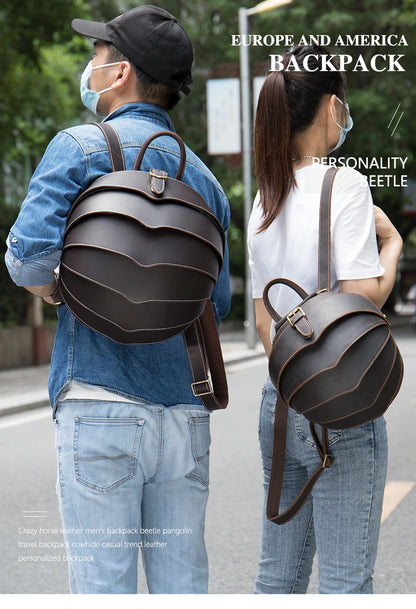 Leather Backpack Luna