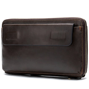 long wallet leather business