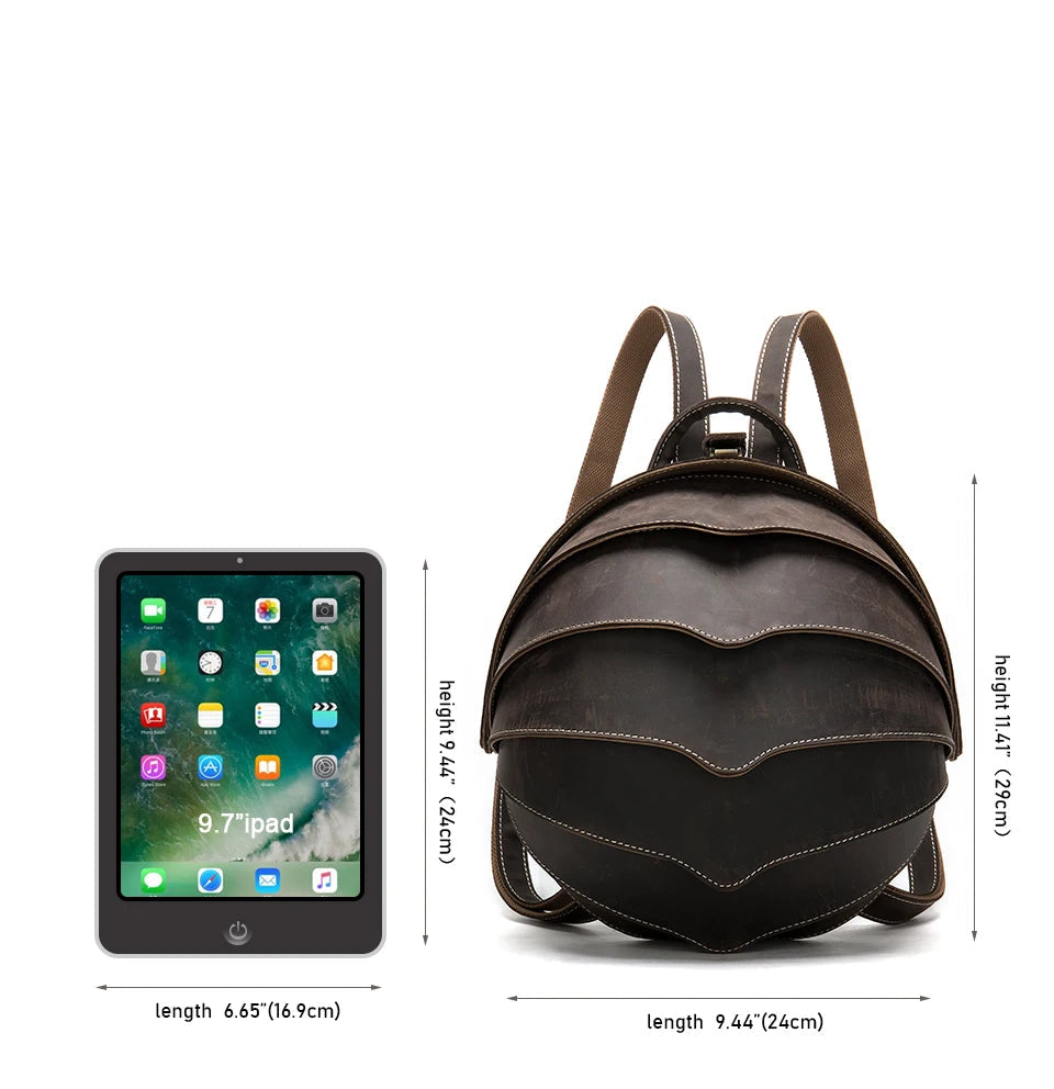 Leather Backpack Luna