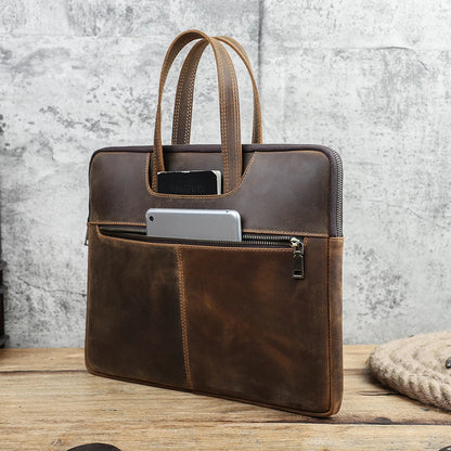 Executive Leather Brief