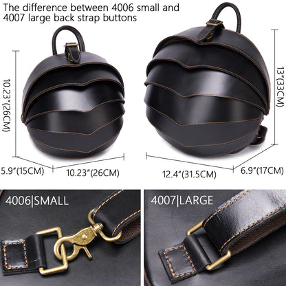 Leather Backpack Luna