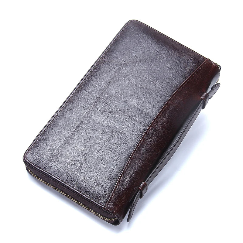 Leather Wallets and Phone Holder Multifunction