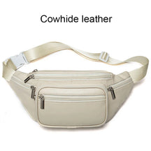 Raven Leather Waist Bag