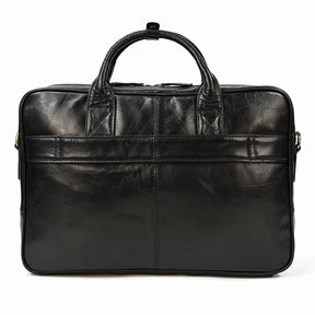 Leather Men Briefcase Vintage Business