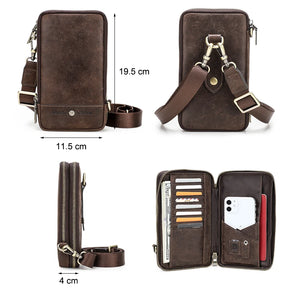 Men’s Leather Crossbody Bag