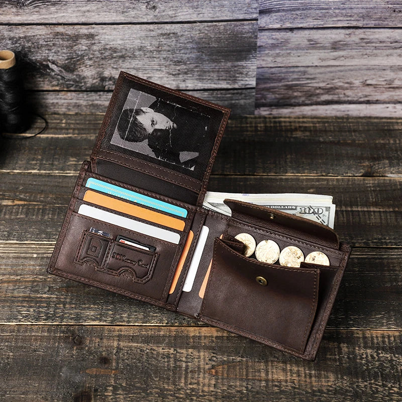 Men’s Bifold Wallet with RFID Protection