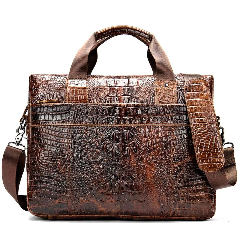 Croco Briefcase