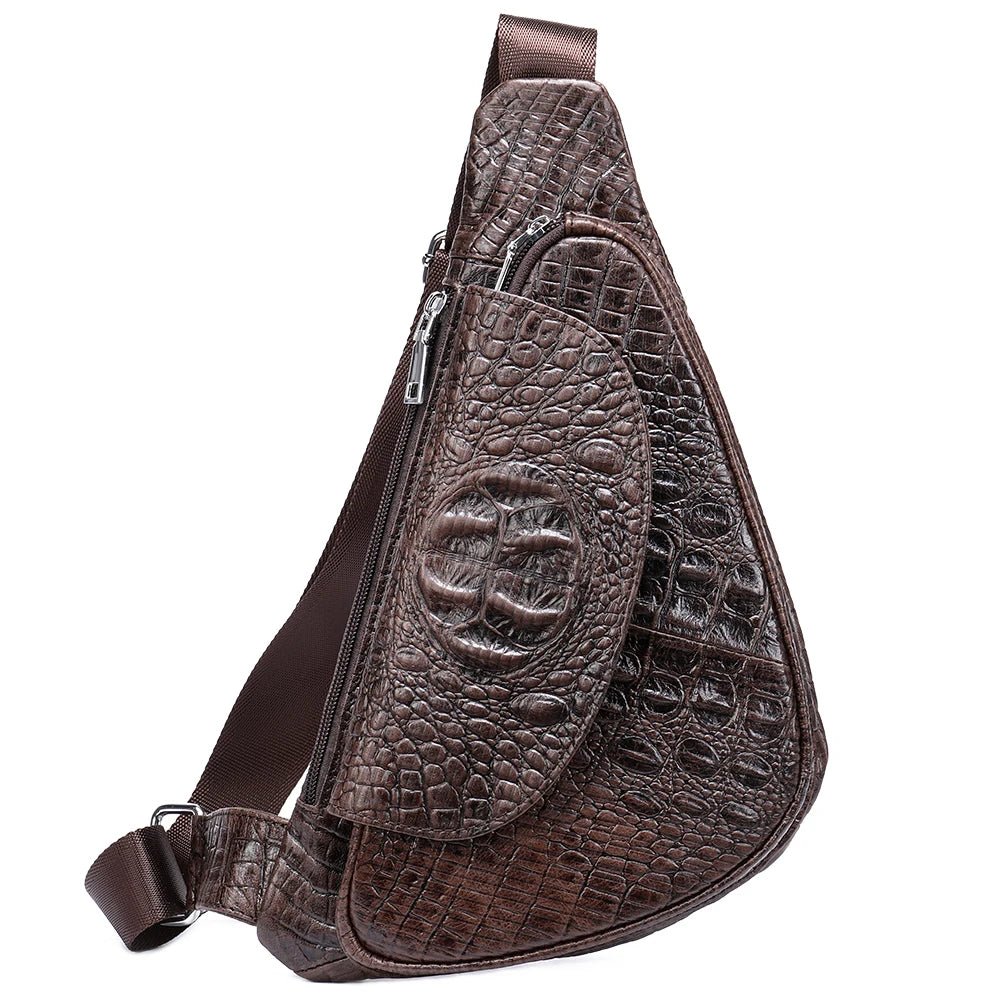 Leather Crossbody Bag 