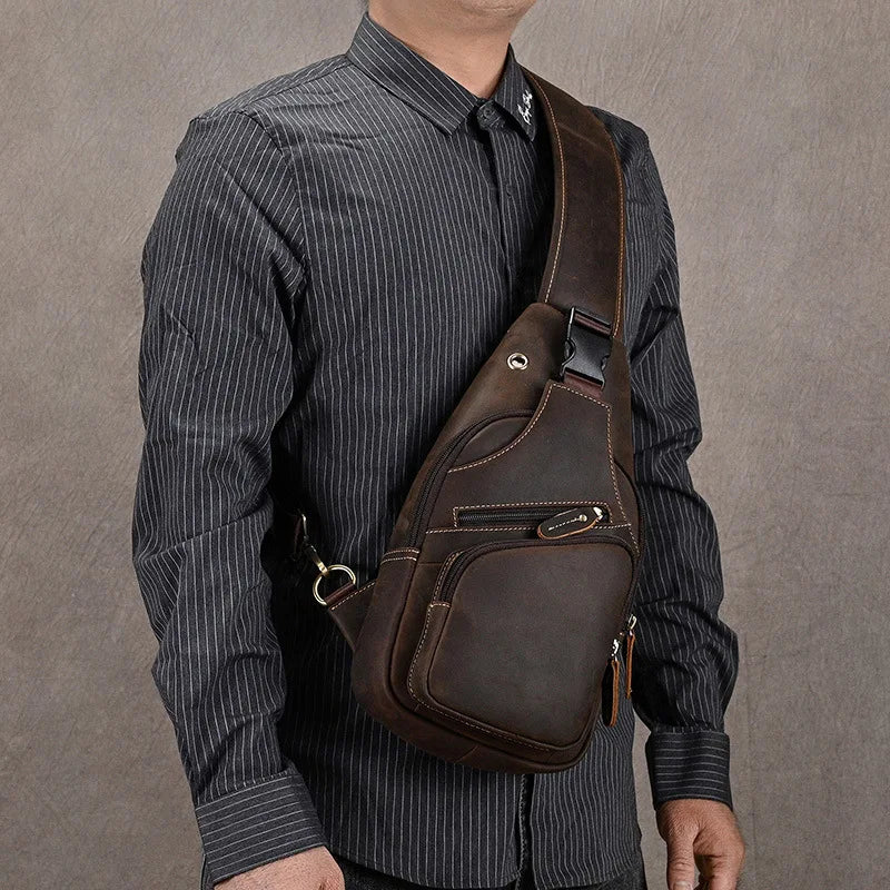 Leather Crossbody Bag
