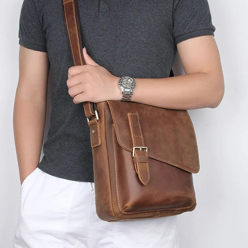 Leather Shoulder Bag