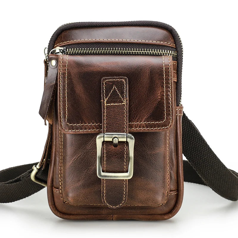 Leather Shoulder Bag 