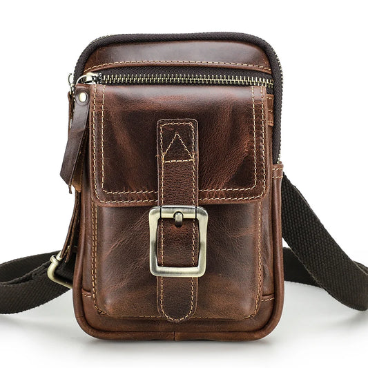 Leather Shoulder Bag 