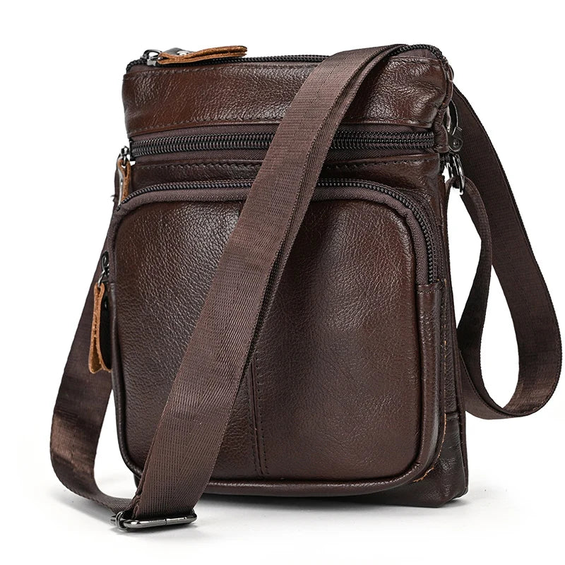 Leather Shoulder Bag Real